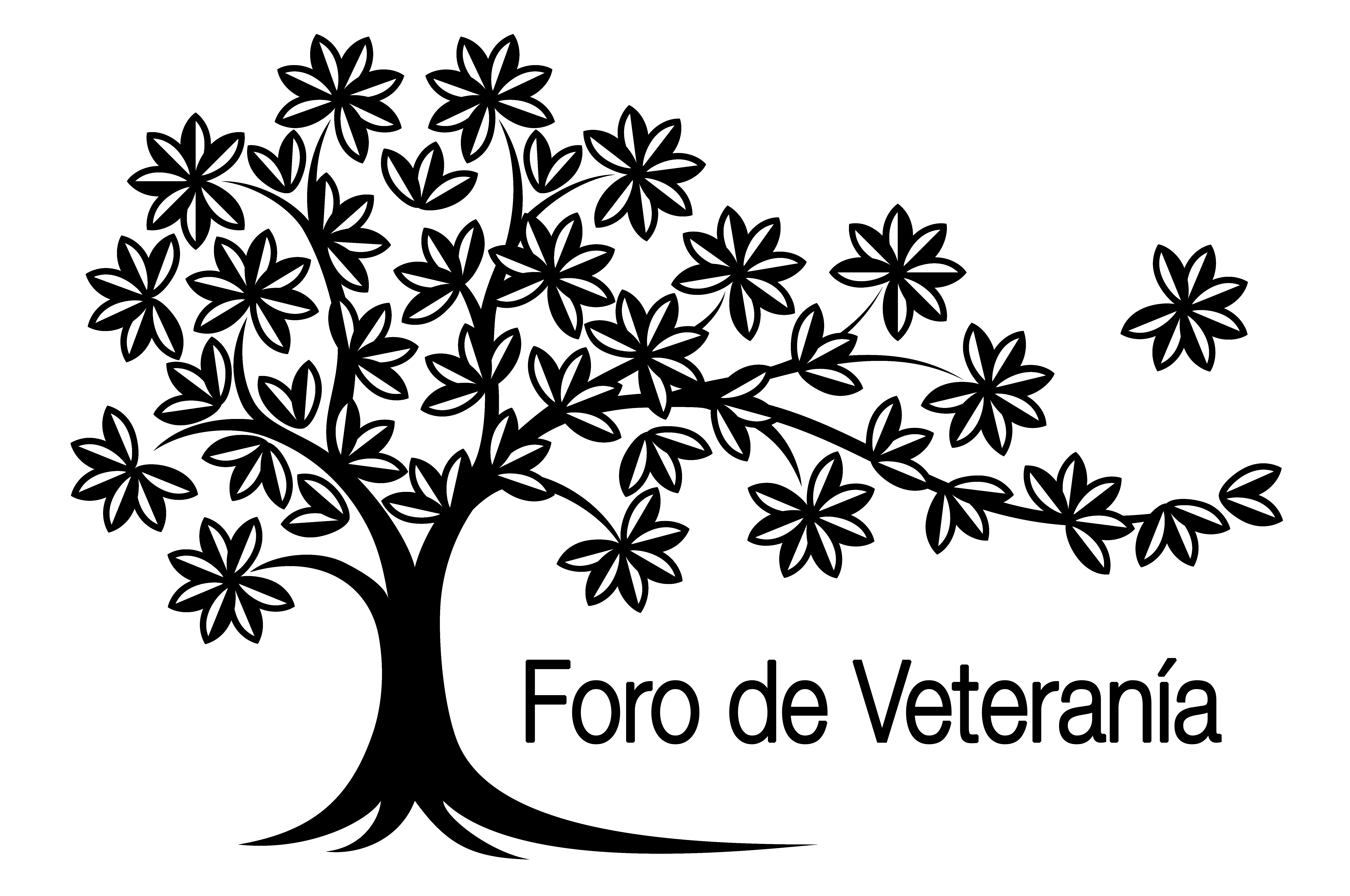 Foro de Veteranía - Árbol con flores representando el crecimiento y experiencia